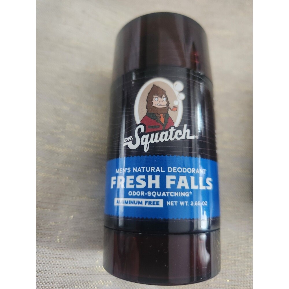 Dr. Squatch Men's Natural Bar Soap and Natural Deodorant Fresh Falls Set Lot - Picture 3 of 4